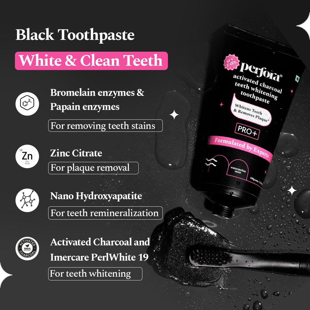 Charcoal PRO+ - Watermelon Mint Toothpaste