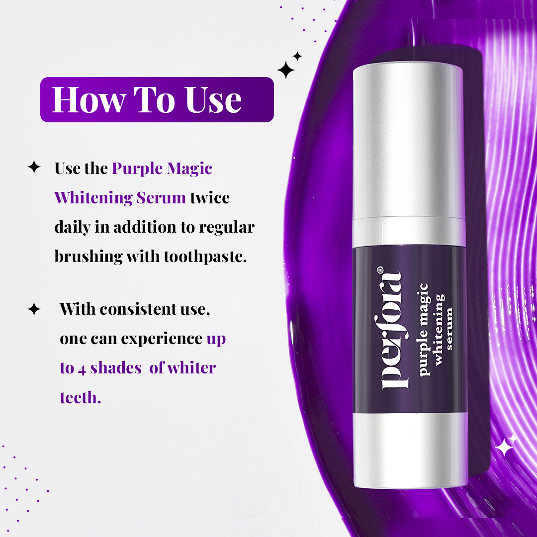 Purple Magic Teeth Whitening Serum