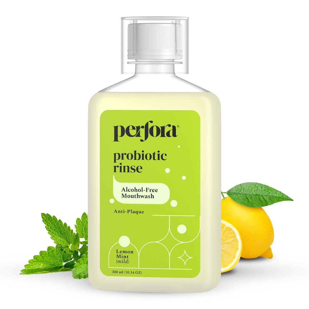 Probiotic Rinse - Lemon Mint Mouthwash