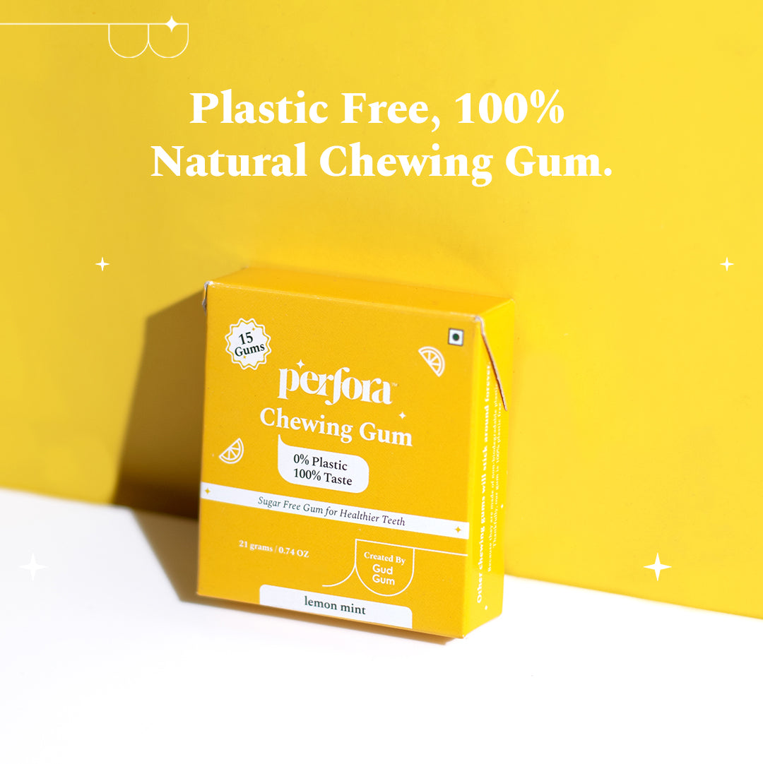 Plastic Free Chewing Gum - Lemon Mint