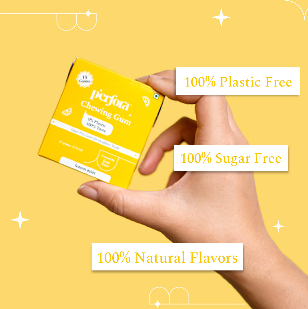 Plastic Free Chewing Gum - Lemon Mint