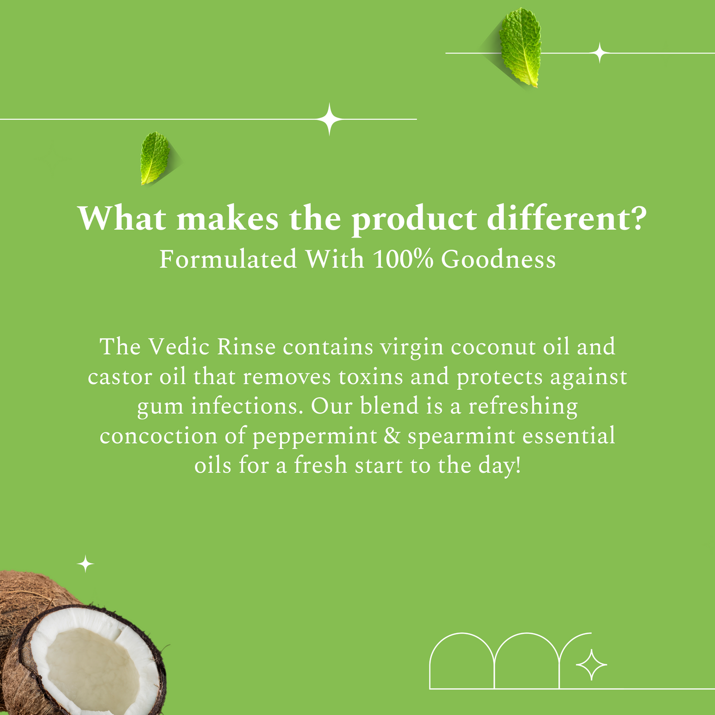 Vedic Rinse - Coco Mint Oil Pulling