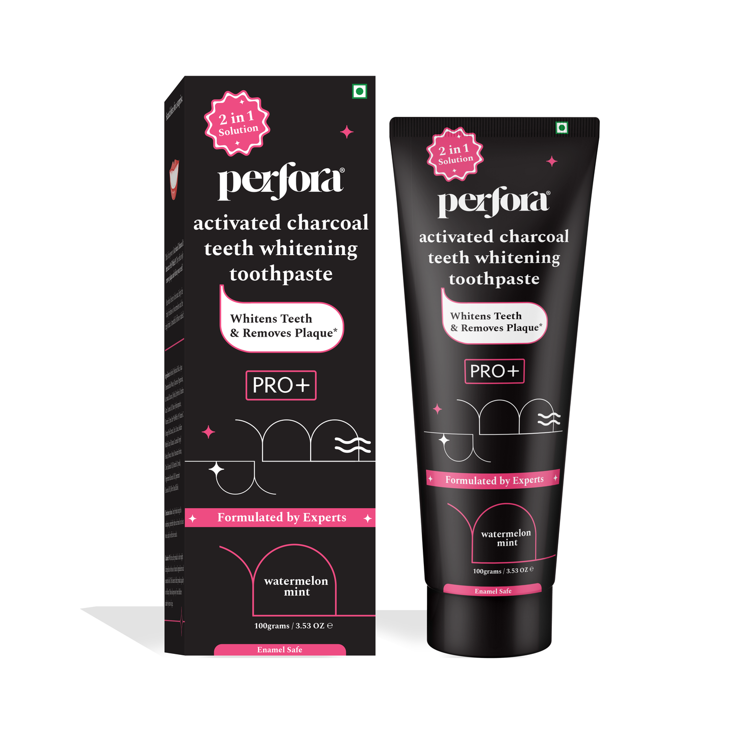 Charcoal PRO+ - Watermelon Mint Toothpaste