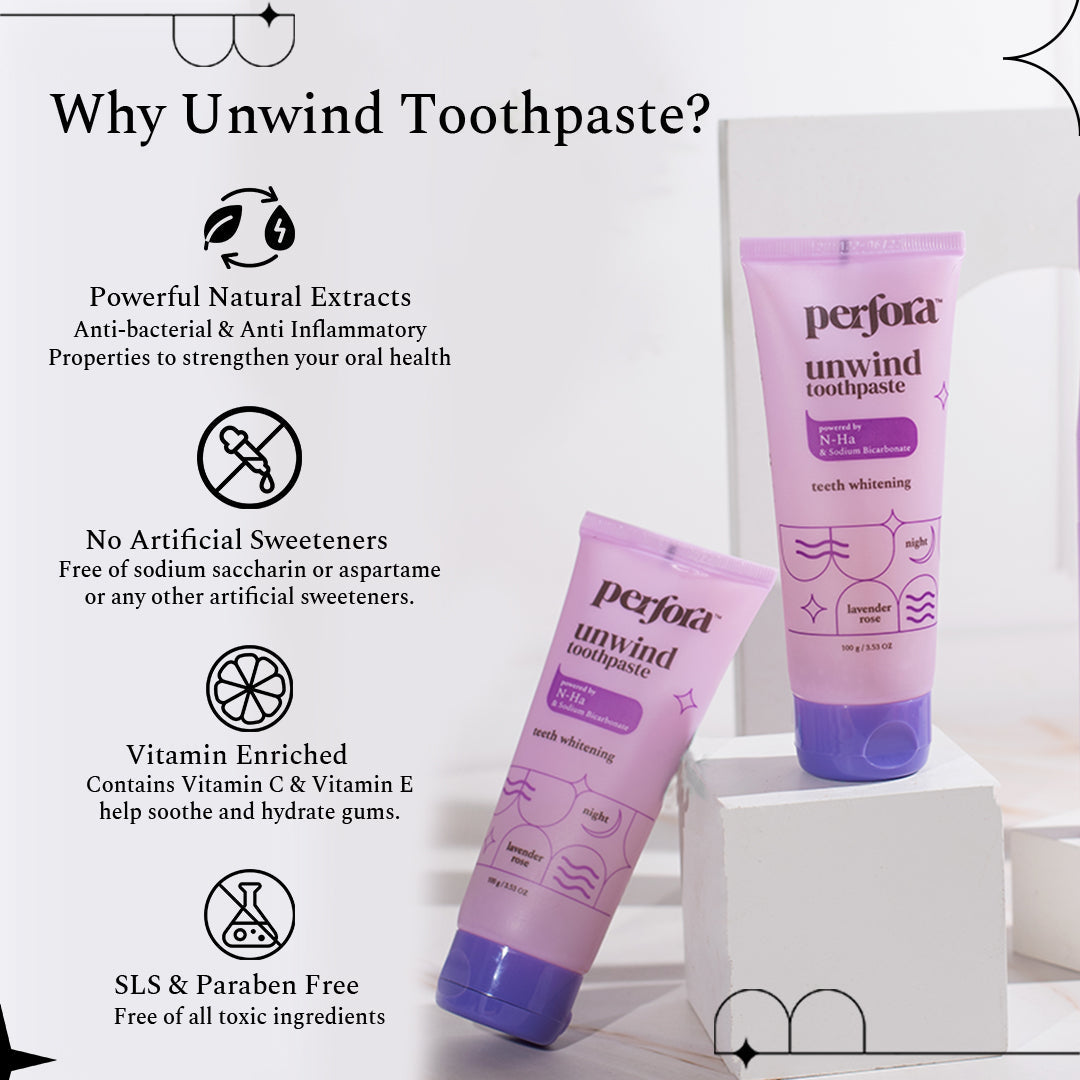 Unwind - Lavender Rose Toothpaste